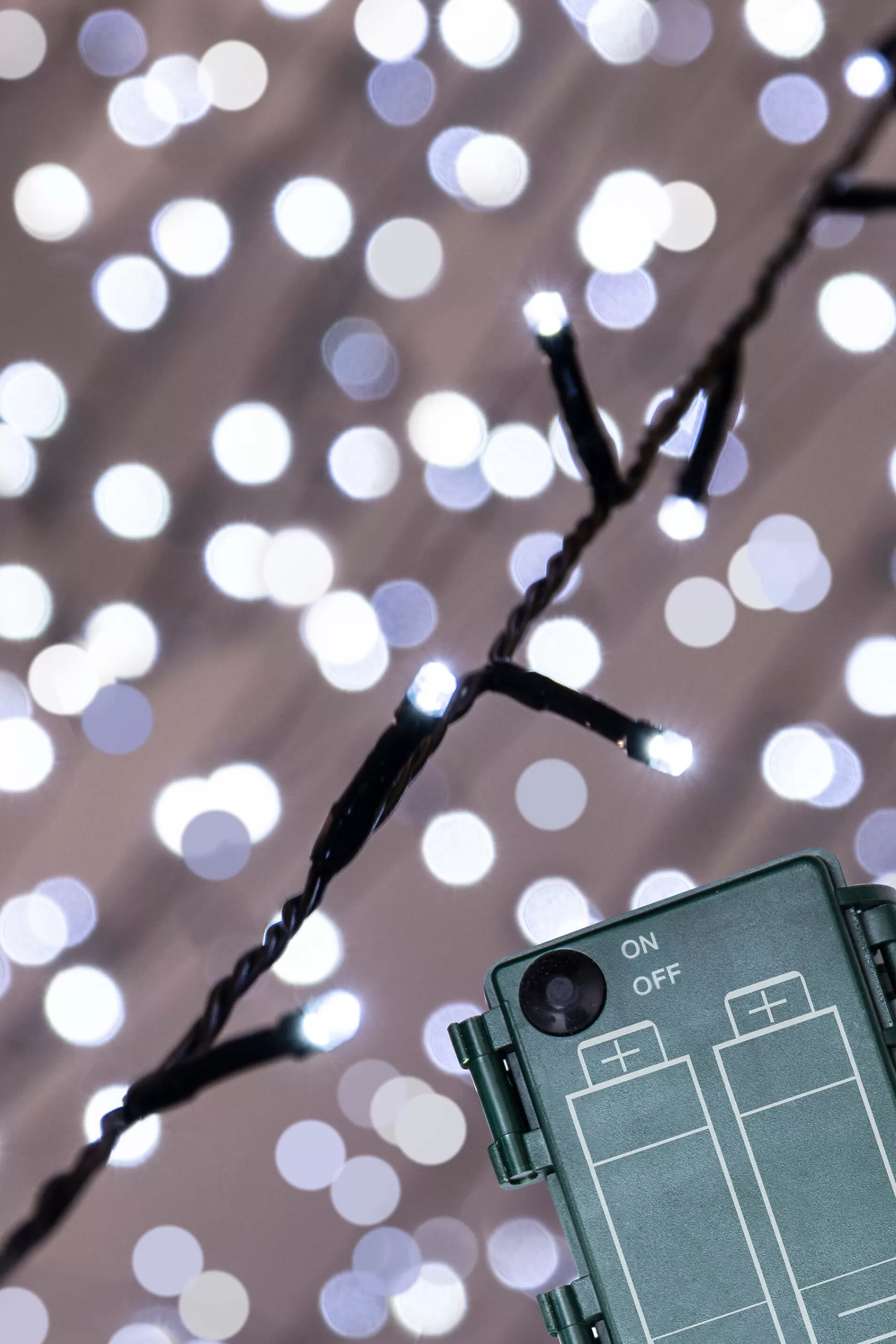 Store Christmas Tree World Ctw Battery Powered 400 Led Multifunction String Light Set - Choose Colour