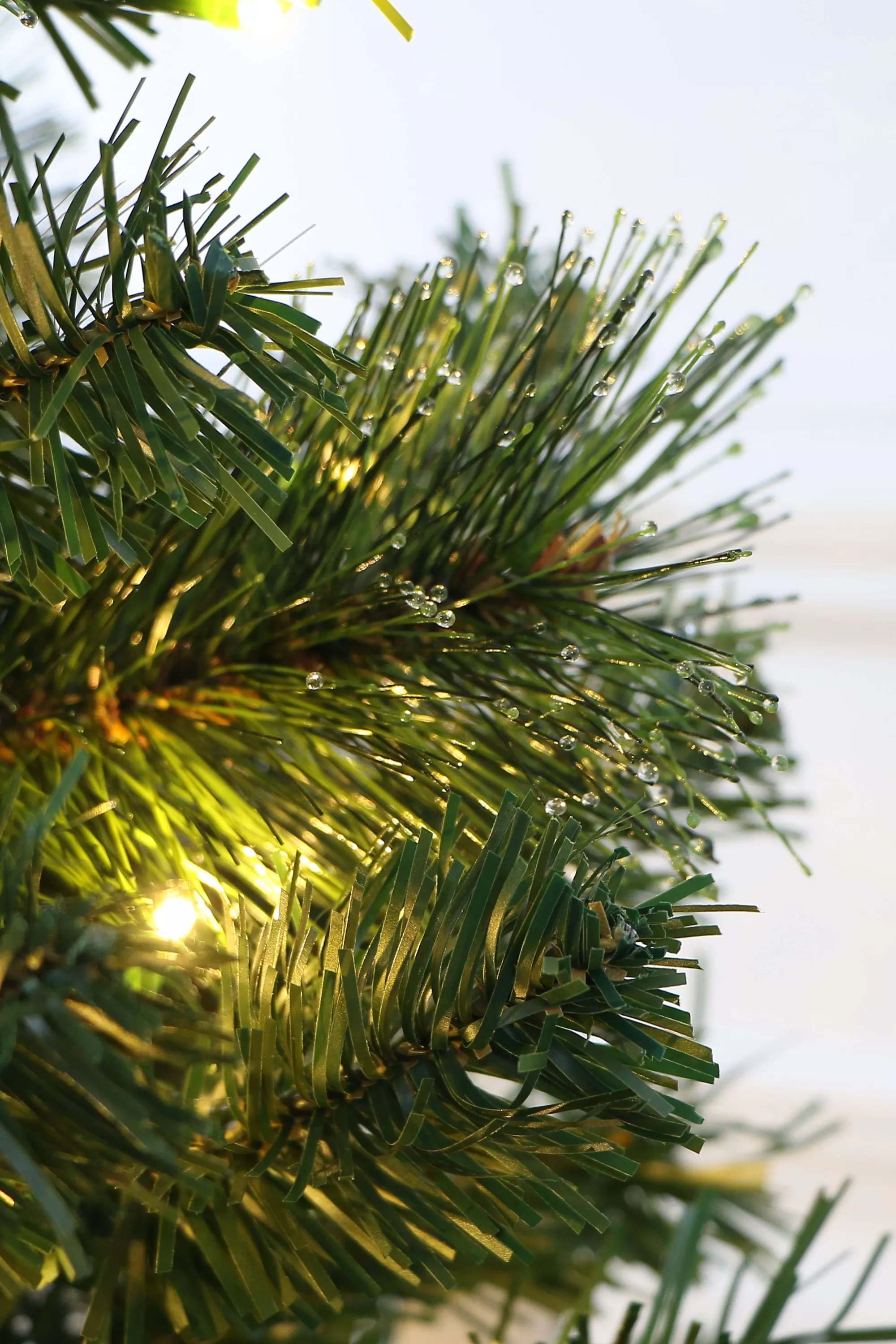 Outlet Christmas Tree World The 4Ft Pre-Lit Majestic Dew Pine Potted Tree (Outdoor)