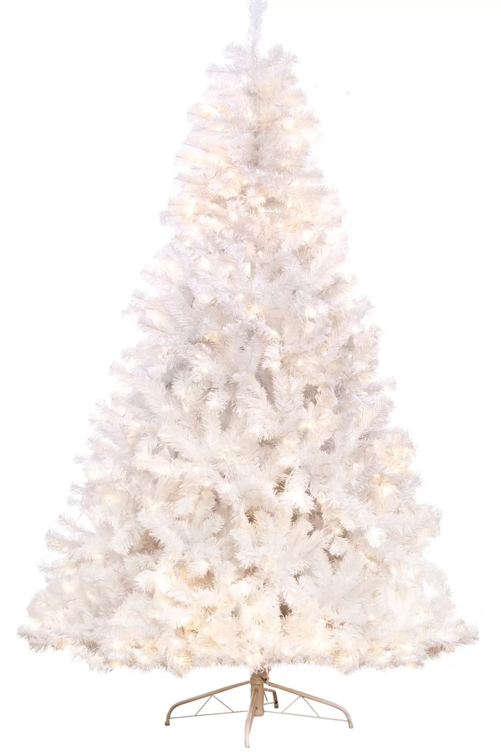 Flash Sale Christmas Tree World The 8Ft Pre-Lit Bianca Pine Tree With Warm White Lights