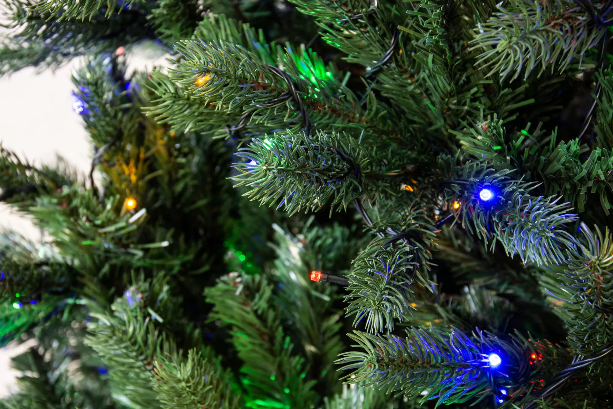 Cheap Christmas Tree World The Ultra Devonshire Fir Pre-Lit With Warm White/Multicoloured Leds (4Ft To 12Ft)